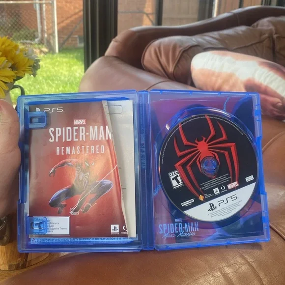 Selling Spider Man Miles Morales for Ps5 for 40$used Once.